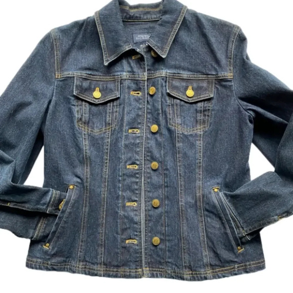 Jones, New York Signature, Women's Jean jacket Coat‎ Size Small - Picture 1 of 9